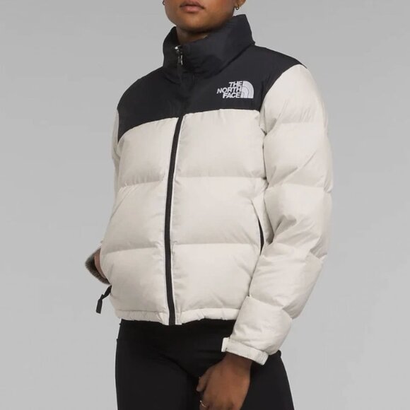 The North Face 3XL Womens 1996 Retro Nuptse 700 Down Puffer Jacket White - Picture 3 of 16
